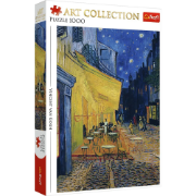 Imagine PUZZLE TREFL 1000 ART COLLECTION VINCENT VAN GOGH TERASA CAFENEA NOAPTEA