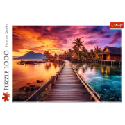 Imagine PUZZLE TREFL 1000 INSULA PARADISULUI