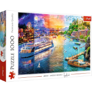 Imagine PUZZLE TREFL 1000 CROAZIERA PE RAU
