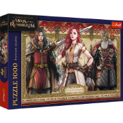 Imagine PUZZLE TREFL 1000 STAPANUL INELELOR RAZBOIUL ROHIRRIMILOR