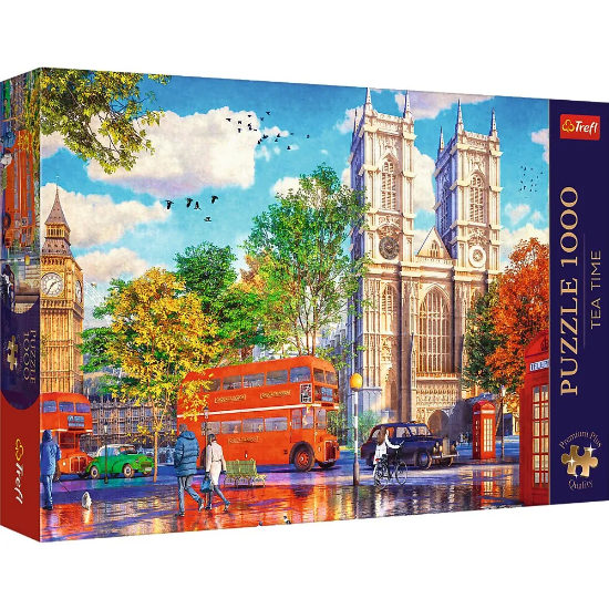 Imagine PUZZLE TREFL 1000 PREMIUM PLUS TEA TIME VEDERE DIN LONDRA