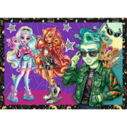 Imagine PUZZLE TREFL 4IN1 MONSTER HIGH O ZI ELECTRIZANTA 