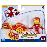 Imagine SPIDEY PRIETENII EXTRAORDINARI SET VEHICUL SI FIGURINA IRON MAN