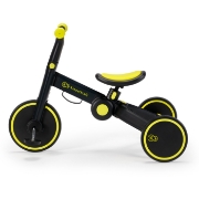 Imagine Bicicleta de echilibru / tricicletă Kinderkraft 4TRIKE, Black Volt