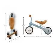 Imagine Bicicleta echilibru Kinderkraft CUTIE, Light Blue