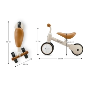 Imagine Bicicleta echilibru Kinderkraft CUTIE, Light Beige