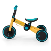 Imagine Bicicleta de echilibru / tricicleta Kinderkraft 4TRIKE, Primrose Yellow