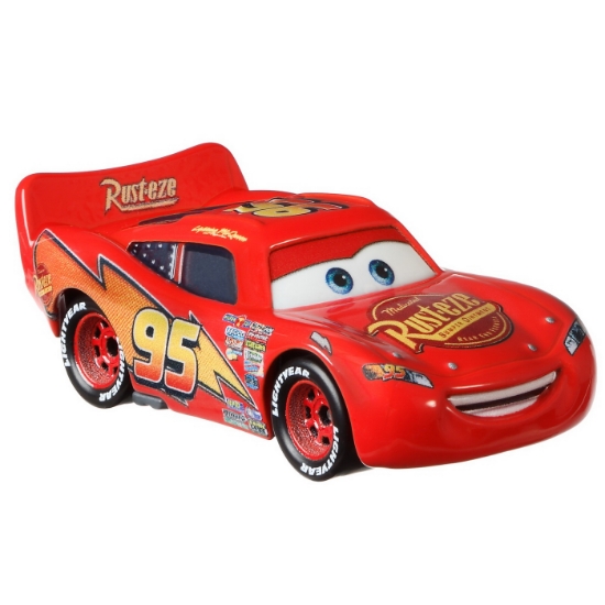 Imagine Mașinuță metalică Cars3 personajul Lightning McQueen