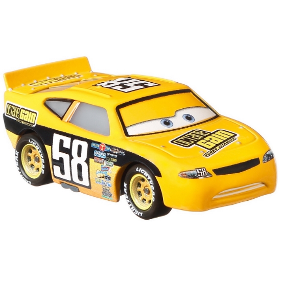 Imagine Mașinuță metalică Cars3 personajul Billy Oilchanger