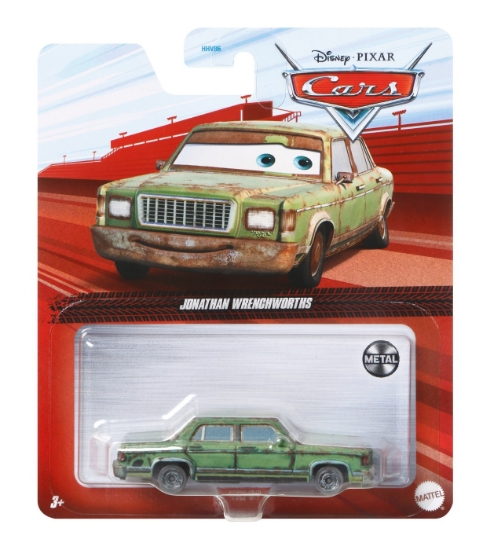 Imagine MASINUTA METALICA CARS3 PERSONAJUL JONATHAN WRENCHOWRTHS