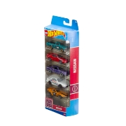 Imagine Set 5 mașini Hot Wheels Nissan