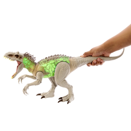 Imagine JURASSIC WORLD DINO TRACKERS CAMOUFLAGE BATTLE INDOMINUS REX