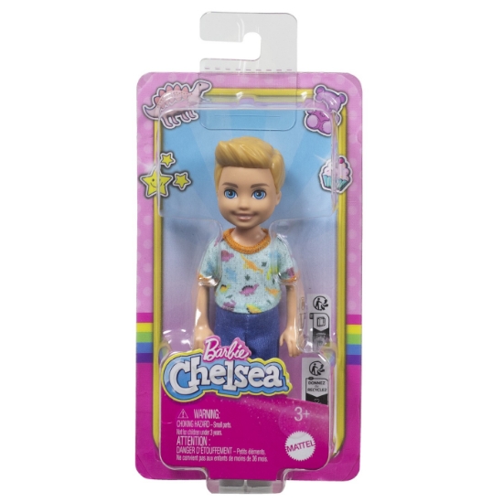 Imagine BARBIE PAPUSA CHELSEA BAIAT BLOND CU OCHI ALBASTRI