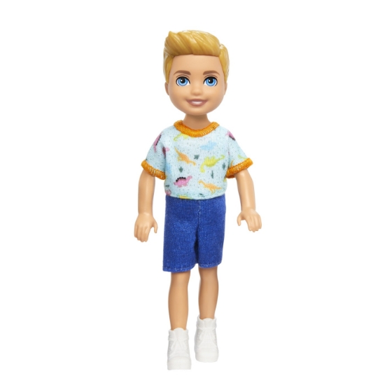 Imagine BARBIE PAPUSA CHELSEA BAIAT BLOND CU OCHI ALBASTRI