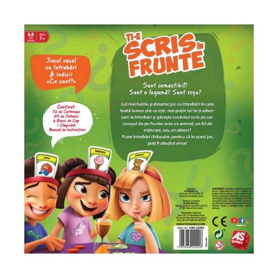 Imagine Jocul clasic Ți-e scris în frunte!