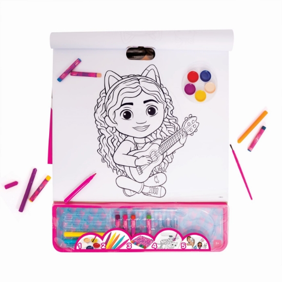 Imagine Set pentru desen Giga Block 5 în 1 Gabby Dollhouse