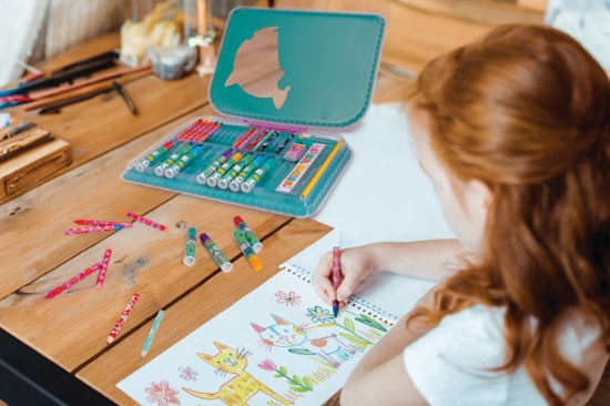 Imagine Gentuta pentru desen Art Case Gabby Dollhouse