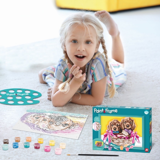 Imagine Happi Hobbi Pictează înramează Dulce Prietenie