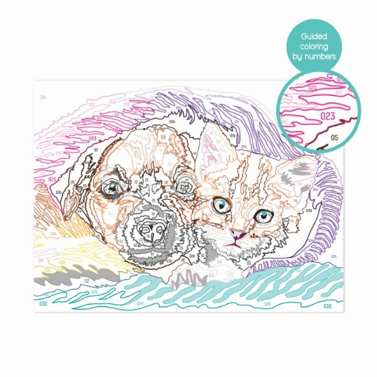 Imagine Happi Hobbi Pictează înramează Dulce Prietenie