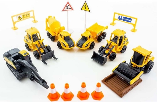 Imagine Maisto Set utilaje de construcții Volvo