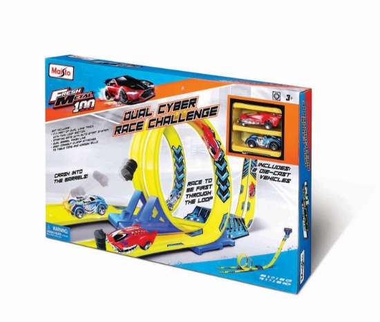 Imagine MAISTO POWER CIRCUIT RACEWAY CIRCUIT PROVOCAREA BUCLA DUBLA