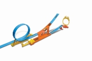 Imagine MAISTO POWER CIRCUIT RACEWAY CIRCUIT ACROBATII CU BUCLA SI LANSARE