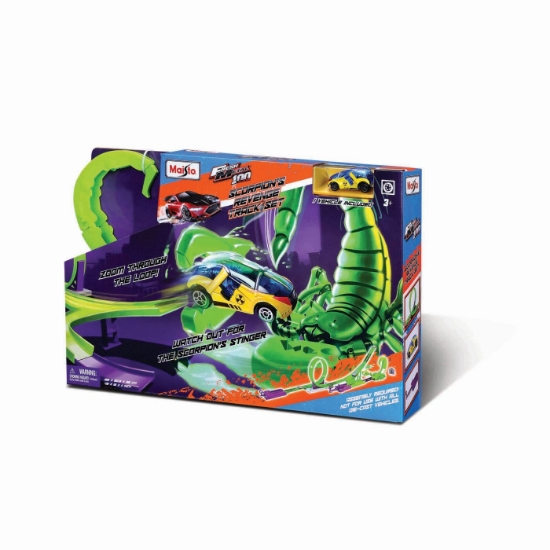 Imagine MAISTO POWER CIRCUIT RACEWAY CIRCUIT RAZBUNAREA SCORPIONULUI