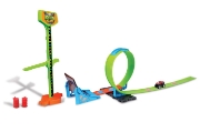 Imagine MAISTO CYBER RACERS CIRCUIT MICRO MONSTER TRUCK SHOW