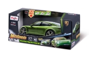 Imagine MAISTO MASINUTA CU SUNETE SI LUMINI PORSCHE TAYCAN TURBO S SCARA 1 LA 24