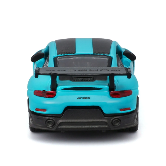 Imagine Maisto mașinuță metalică Speed Icons Porsche 911 GT2 RS Miami Blue, scara 1:64