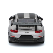 Imagine MAISTO MASINUTA METALICA SPEED ICONS PORSCHE 911 GT2 RS SILVER BLACK SCARA 1 LA 64