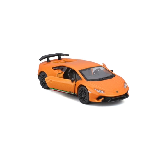 Imagine Maisto mașinuță metalică Speed Icons Lamborghini Huracan Performante orange, scara 1:64