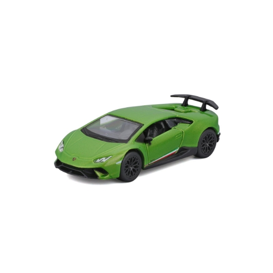 Imagine Maisto mașinuță metalică Speed Icons Lamborghini Huracan Performante verde, scara 1:64