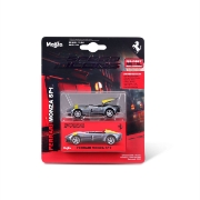Imagine MAISTO MASINUTA METALICA SPEED ICONS FERRARI MONZA SP1 ARGINTIU SCARA 1 LA 64 