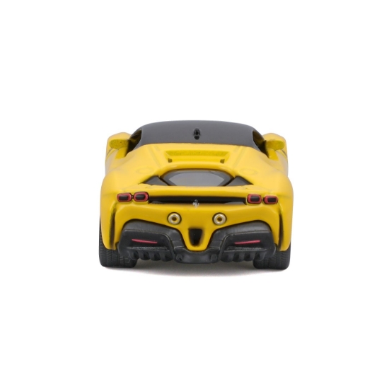 Imagine Maisto mașinuță metalică Speed Icons Ferrari SF90 Stradale galben, scara 1:64