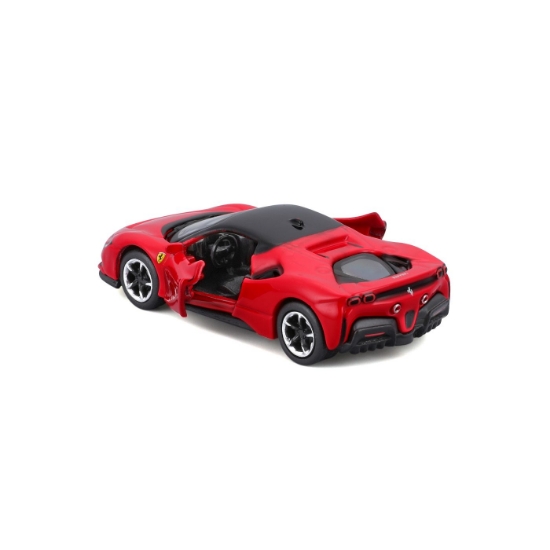 Imagine Maisto mașinuță metalică Speed Icons Ferrari SF90 Stradale roșu, scara 1:64
