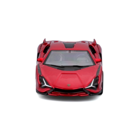 Imagine Maisto mașinuță metalică Speed Icons Lamborghini Sian FKP 37 roșu, scara 1:64