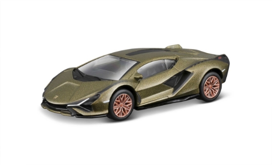 Imagine Maisto mașinuță metalică Speed Icons Lamborghini Sian FKP 37 verde, scara 1:64