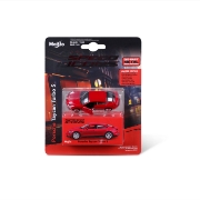 Imagine MAISTO MASINUTA METALICA SPEED ICONS PORSCHE TAYCAN TURBO S ROSU SCARA 1 LA 64