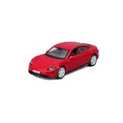 Imagine MAISTO MASINUTA METALICA SPEED ICONS PORSCHE TAYCAN TURBO S ROSU SCARA 1 LA 64