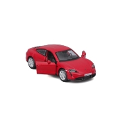 Imagine MAISTO MASINUTA METALICA SPEED ICONS PORSCHE TAYCAN TURBO S ROSU SCARA 1 LA 64