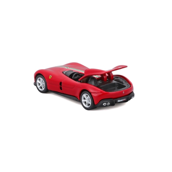 Imagine Maisto mașinuță metalică Speed Icons Ferrari Monza SP1 roșu, scara 1:64