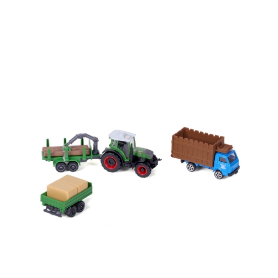 Imagine Maisto Set 4 utilaje agricole Fendt