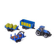 Imagine MAISTO SET 4 UTILIAJE AGRICOLE NEW HOLLAND