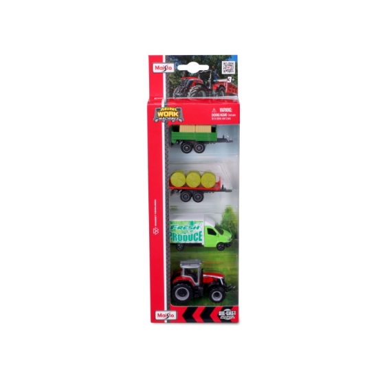 Imagine MAISTO SET 4 UTILIAJE AGRICOLE MASSEY