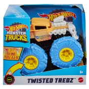 Imagine HOT WHEELS MONSTER TRUCK MASINUTA TWISTER TREDZ BONE SHAKER PORTOCALIU SCARA 1:43