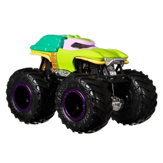Imagine Monster Truck set 2 mașini scara 1 la 64 Michelangelo și Donatello