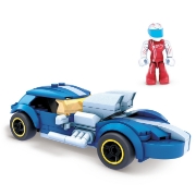 Imagine HOT WHEELS MEGA MASINUTA CONSTRUIBILA TWIN MILL