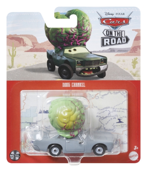 Imagine MASINUTA METALICA CARS3 PERSONAJUL DOUG CRANKEL