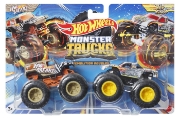 Imagine Hot Wheels Monster Truck set 2 mașini scara 1 la 64 HW Safari și Wild Streak